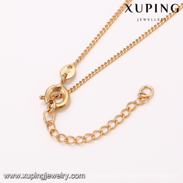 41799 xuping elegant 18k gold plated jewelry fashionable round pendant necklace for women